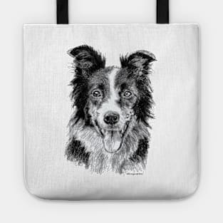 Border collie Tote