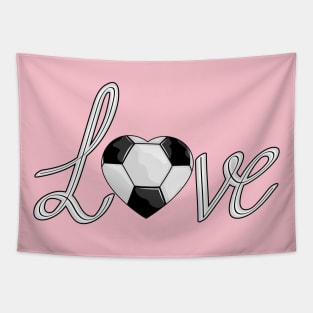 Soccer Love Tapestry