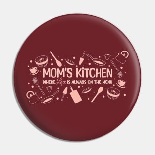 Mothers Day Gift Love Menu Pin