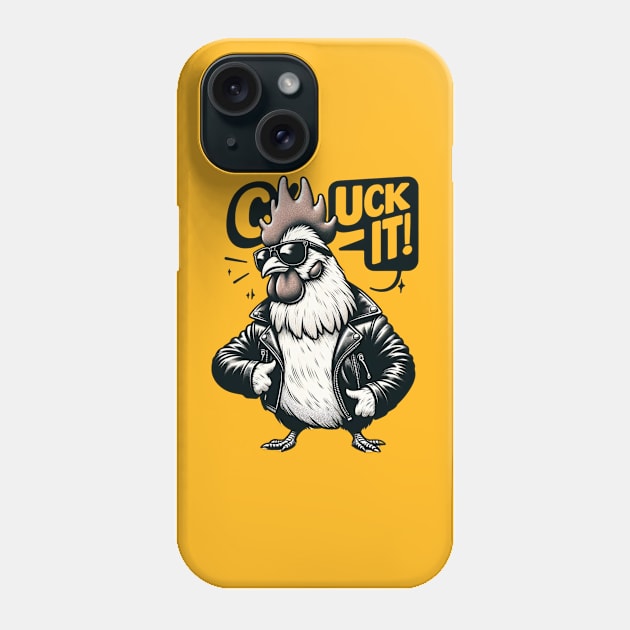 Cluck It T-Shirt Phone Case by FUNNY LIFE