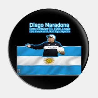 Diego Maradona T-Shirt Pin