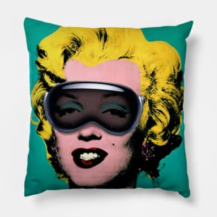 Vision on Marilyn Warhol Pillow