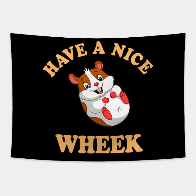 Guinea Pig Cavy Pet Furry Fluffy Wheek Tapestry by HiDearPrint