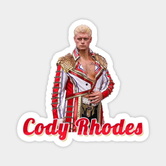 Cody Rhodes Classic Magnet by clownescape