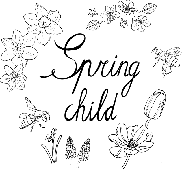 Spring child Kids T-Shirt by MarjolijndeWinter