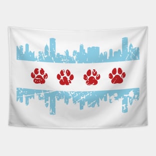 ChiPAWgo Flag - Distressed Tapestry