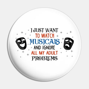 Gift for Theatre Lovers. Pin