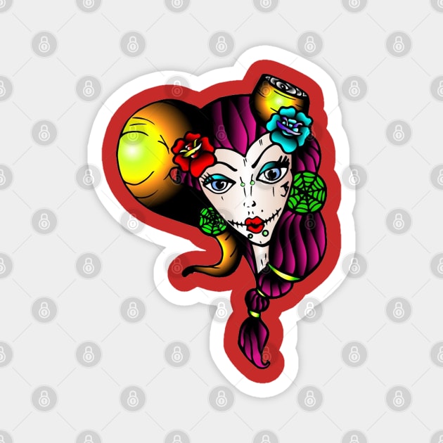 Doll face Magnet by BSKR