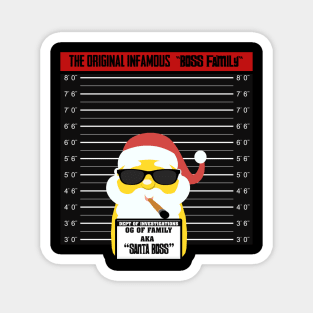 Santa Boss (Mob Boss) Magnet