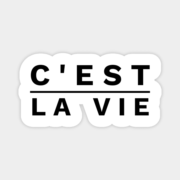 c'est la vie Magnet by GMAT