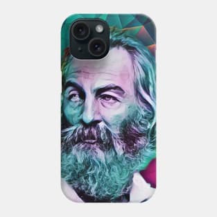 Walt Whitman Portrait | Walt Whitman Artwork 9 Phone Case