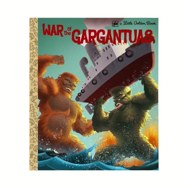 War of the Gargantuas by TomMcWeeney
