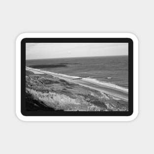 A view over the Norfolk coast from the cliff tops Magnet