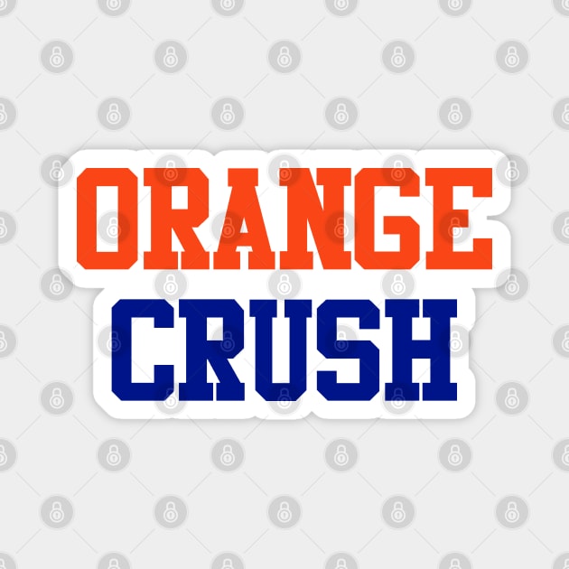 Orange Crush Magnet by The Pixel League