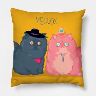 Meowdy Pillow