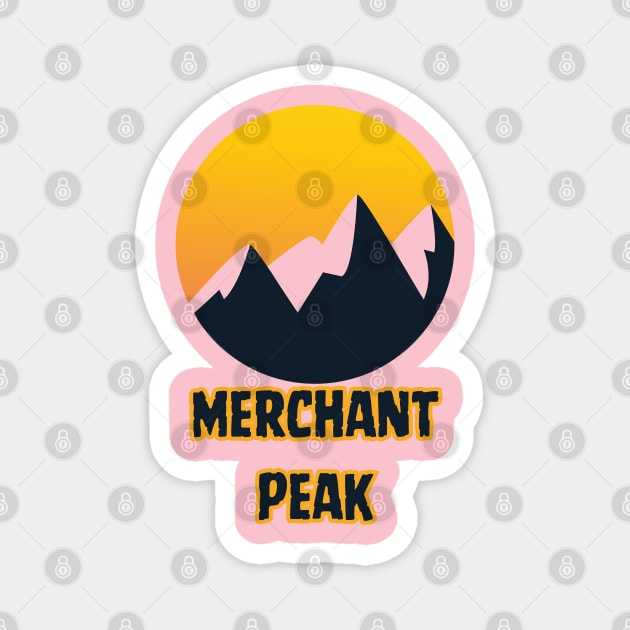 Merchant Peak Magnet by Canada Cities