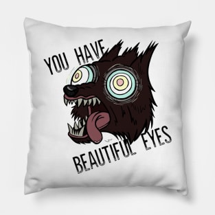 Over the Garden Wall -- _quot_You Have Beautiful Eyes_quot_ Pillow