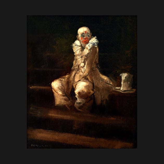 High Resolution Everett Shinn The Critical Clown 1903 by tiokvadrat