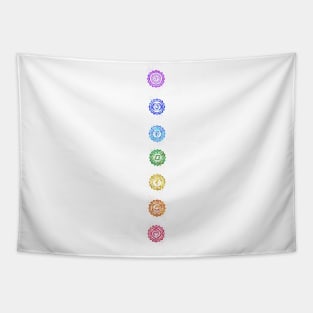 The Seven Chakras Tapestry