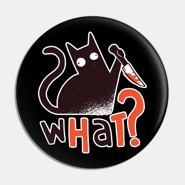 Cat With Knife Funny Cat What Pin by Visual Vibes