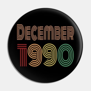 December 1990, Happy 30th Birthday, Happy thirties Anniversary. Pin