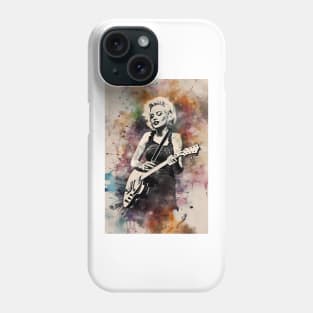 Marilyn Monroe Shredding Phone Case