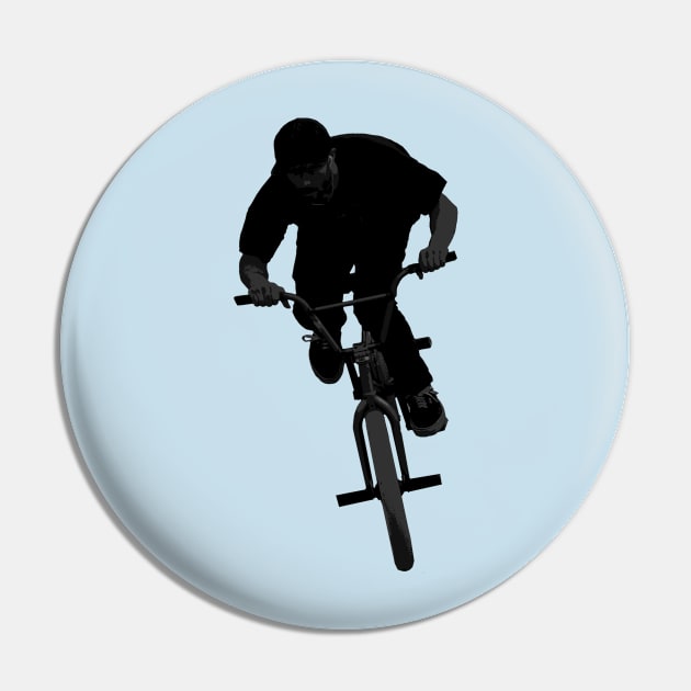 BMX Bike Rider Pin by Highseller