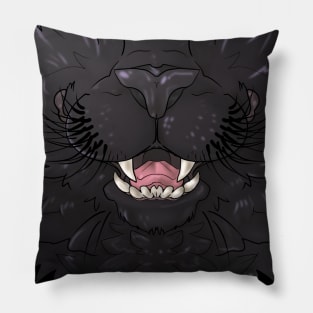 Black Cat Mask Pillow