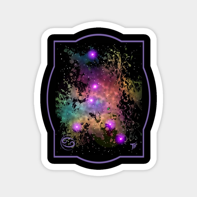 Cancer Magnet by The Midblackcat Shop