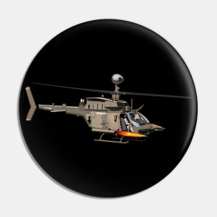 OH-58 Kiowa wo Txt Pin