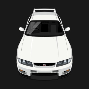 Skyline GTR V Spec R33 - White T-Shirt