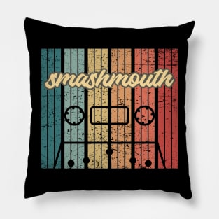 smashmouth cassette retro vintage Pillow