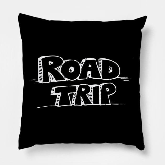 Road trip Pillow by Cuteepi