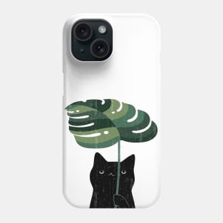 Totoro Monstera Phone Case