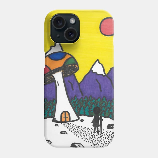 The Adventure Begins Phone Case by GParry