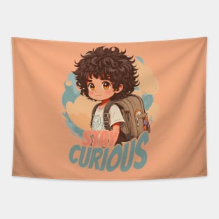 Stay Curious Tapestry