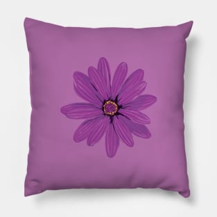 Aesthetic Purple flower Pillow