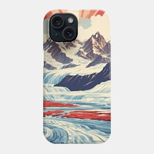 Alaska United States of America Tourism Vintage Poster Phone Case