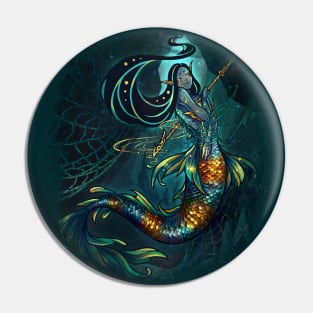 Siren Mermaid Pin