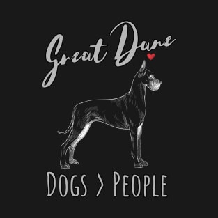 Great Danes - Dogs > People T-Shirt