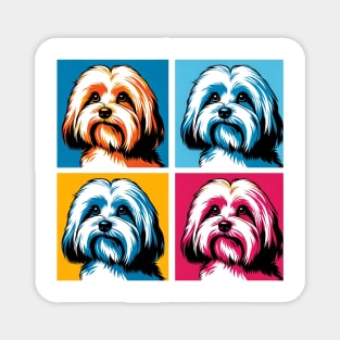 Havanese Pop Art - Dog Lover Gifts Magnet