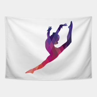 Leap Silhouette Tapestry