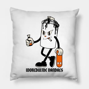 Worldwide vandals Pillow