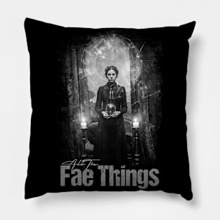 Victorian Psychic Woman 2 Pillow