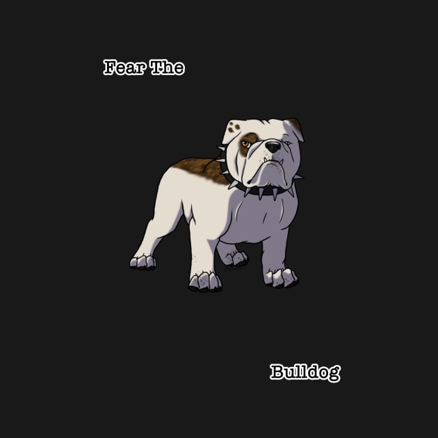 Fear The Bulldog by Mousey