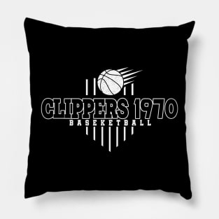 Vintage Pattern Clippers Sports Proud Name Classic Pillow