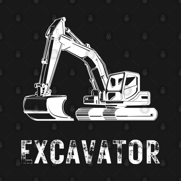 excavator by vaporgraphic