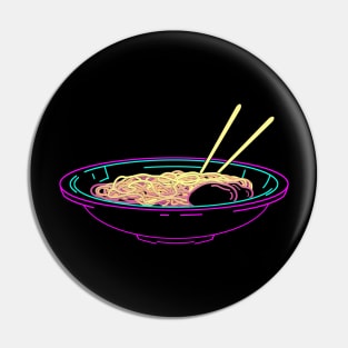 Neon Noodles Pin