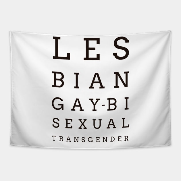 LGBTIQ OCULIST Tapestry by revolutionlove