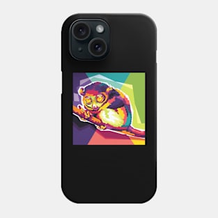 tarsius pop art Phone Case